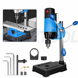 Machine de perçage vertical électrique multi-broches de haute précision 1200W pour l'artisanat, le caoutchouc, le verre, le métal, les panneaux de bois et le plastique - Product Image 4
