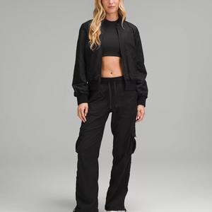 Blouson Bomber Femme Toutes Saisons Personnalisable Confortable Zippé Imperméable Broderie Logo Programmes de Marquage Commercial - Product Image 6