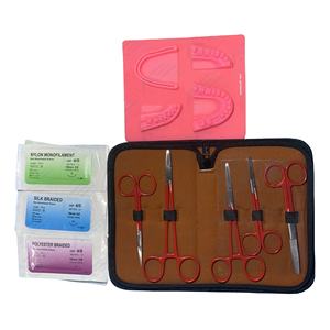 Kit de Suture Manuel en Acier Inoxydable, Instruments Médicaux Professionnels Portables, Ensemble d'Outils de Suture Dentaire de Qualité Supérieure - Product Image 1