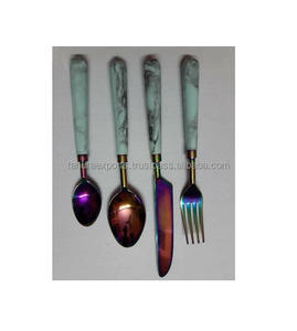 Wholesale Prices Kitchen Accessories Metal Cutlery <b>Set</b> <b>Flatware</b> <b>Set</b> With Customized Size for Export From India Handmade - Product Image 4