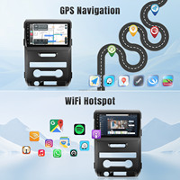 Pemutar Video Stereo mobil 9 inci, pemutar Radio mobil DSP Multimedia Android kontrol pusat navigasi GPS