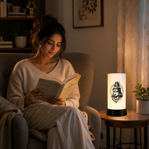 Modern Shiva Divine <b>Light</b> LED Table Lamp Spiritual Night <b>Light</b> <b>Decorative</b> Meditation Bedroom Living Room Home Decor Gift Lamp - Product Image 3