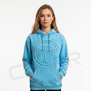 Sudadera con Capucha Personalizada de Estilo Urbano para Hombre, Sudadera con Capucha Unisex con Estampado en Relieve, Sudadera con Cremallera Trasera, Sudadera Premium Personalizada para Hombre/Mujer - Product Image 2