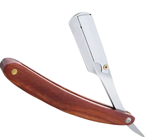 Navaja de Afeitar de Acero Inoxidable para un Afeitado de Precisión, Navaja Profesional para Texturizar el Cabello, Navaja de Barbería para Cortar el Cabello - Product Image 4