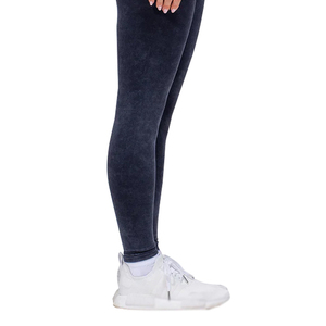 Women's <b>High</b> Waist Seamless Midi Leggings Yoga Scrunch Butt Breathable Anti-Bacterial Sports Pants Gym <b>Tight</b> - Product Image 6