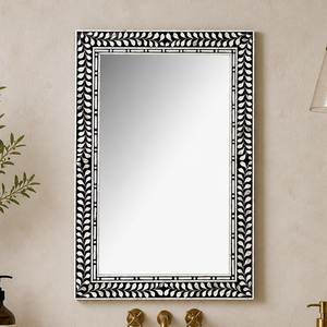 Elite Decorative Bone Inlay <b>Mirror</b> <b>Frame</b> Featuring Intricate Craftsmanship And Luxury Interior Appeal - Product Image 6