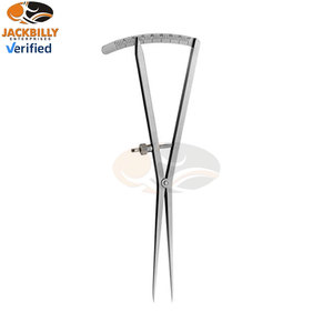 Calibrador Castroviejo Recto Grande de Jack Billy Enterprises, Instrumento Quirúrgico Dental de Acero Inoxidable de Grado CE - Product Image 3