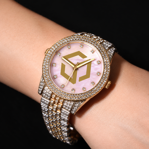Luxury Stainless Steel Moissanite Diamond Iced Out <b>Watch</b> Men <b>Women</b> Fashion Wristwatch - Product Image 3