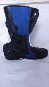 Botas de Motociclismo, Botas de Cuero Blindadas para Motociclistas, con Cremallera Lateral, Suela Antideslizante, Botas de Turismo para Hombre y Mujer - Product Image 6