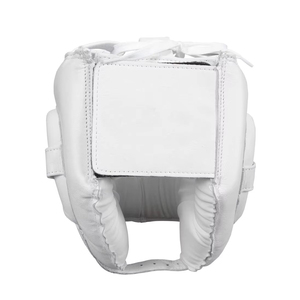 Protège-tête de boxe en cuir MMA pour adultes, impression de logo entièrement personnalisée, dernière arrivée, protège-têtes de boxe réglables et protecteurs - Product Image 6