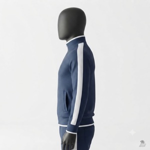 Conjunto Deportivo Ligero para Hombre con Cierre Frontal, Ropa Cómoda para Ejercicio, Ropa Deportiva Informal para Correr - Product Image 4