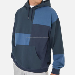 Sudadera con Capucha Extra Grande de Doble Capa 100% Algodón para Hombre, Bordado Personalizado, Tinte Liso, Precio Razonable, Servicio OEM para Invierno - Product Image 5