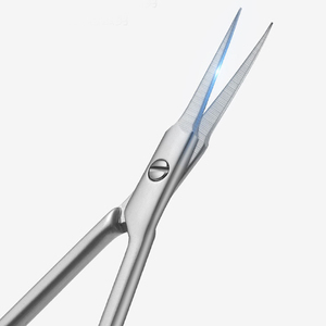 Stainless Steel <b>Cuticle</b> Scissors Straight Blade Sharp Tip Round Hole Durable Manicure <b>Tools</b> for Adults Durable Manicure - Product Image 2