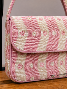 Bolso de Hombro de Cuentas Hecho a Mano, Ecológico, Ligero, Personalizable, de Lujo, Profesional y Moderno para Mujer, Venta al Por Mayor |   Alta Calidad - Product Image 3