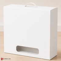 Boîte personnalisée en carton rigide pour peigne vapeur pour chat, outils de toilettage pour animaux avec fonction brume froide, soins personnels