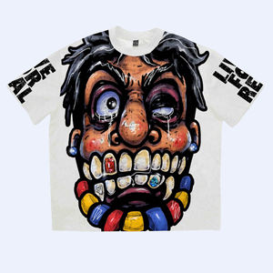 T-shirts tendance 2026 : Vente chaude, directement de l'usine, t-shirts graphiques oversize, style streetwear vintage, coupe ample, vêtements décontractés - Product Image 1