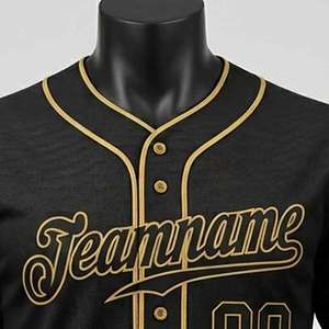 Camiseta de béisbol y sóftbol hecha en Pakistán, de secado rápido, transpirable, para hombre, en oferta. - Product Image 4