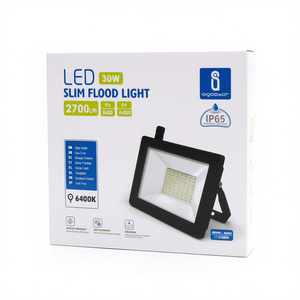 Faretto LED Sottile 30W 2700Lm 6400K IP65 per Illuminazione Esterna - Product Image 2