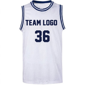 Jersey de Baloncesto sin Mangas de la Mejor Calidad, Logotipo Personalizado, Diseño de Impresión por Transferencia de Calor de Última Generación, Transpirable, Talla Grande, 100% Poliéster - Product Image 1