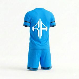 Uniforme de Fútbol Personalizado de Manga Corta para Hombre, 2026, Calidad Premium, Transpirable, Secado Rápido, 100% Poliéster, Logotipo Personalizado, Verano, OEM - Product Image 3