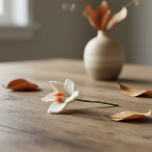 Décoration en fleurs et plantes séchées feutrées, produit unique et accrocheur - Product Image 3