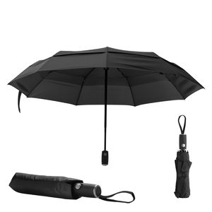 Ombrello da Viaggio Automatico Compatto in Fibra di Vetro da 42 Pollici, Leggero e Resistente - Product Image 1