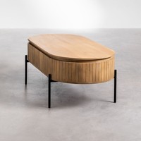 Table basse en bois de manguier Vandana Grand Arista