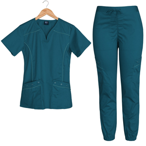 Hot Sale Women Medical <b>Scrubs</b> <b>Set</b> Anti-Wrinkle Washable Soft Fabric Nurse <b>Scrubs</b> Hospital Uniform Jogger Nursing <b>Scrub</b> Suit - Product Image 1