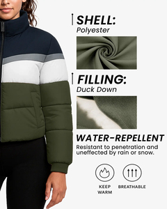 เสื้อแจ็คเก็ตพัฟเฟอร์แบบใหม่สำหรับฤดูหนาว หลายสี ระบายอากาศได้ดี เสื้อแจ็คเก็ตพัฟเฟอร์สำหรับผู้หญิง ผลิตในปากีสถาน ขายส่ง รับทำโลโก้ เสื้อแจ็คเก็ตฤดูหนาว - Product Image 5