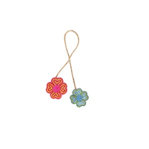 Colorful Handmade Beaded <b>Keychain</b> With Elegant Seed Bead Work Fashionable Seed Bead Embroidery <b>Keychain</b> For Bag Accessories - Product Image 6