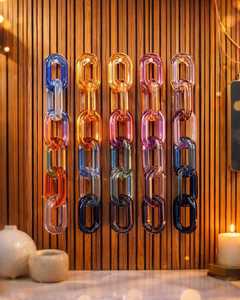 Luxury Handmade Resin Chain Decorative Wall Art Modern Hanging Ornament for Residential Commercial and Hospitality Decor - Product Image 4
