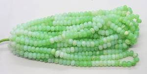 ลูกปัดโอปอลสีเขียว AAA รูปทรงกลมเรียบ ขนาด 8.5-9.5 มม. สีเขียวมะกรูดไล่เฉด ลูกปัดพลอยโอปอล 16 นิ้ว โอปอลสีเขียวธรรมชาติทรงกลมรูปทรงรอนเดลล์ - Product Image 6