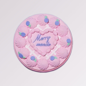 Base de maquillaje coreana Merimongde Happy Your Day Cushion 01 Ivory, base de maquillaje en cojín, base de maquillaje con efecto rocío, cosméticos, base de maquillaje - Product Image 5