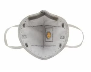 หน้ากากอนามัยแบบใช้แล้วทิ้ง 3M รุ่น 9541V พร้อมชั้นกรองคาร์บอนแบบแอคทีฟและวาล์วระบายอากาศ ผ้าไม่ถักทอ 5 ชั้น ป้องกันฝุ่นและกลิ่น - Product Image 4