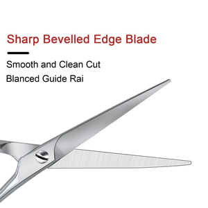 Outils de beauté professionnels de qualité supérieure pour salon, ciseaux de barbier en acier inoxydable, ciseaux à cheveux fins, fabriqués au Pakistan. - Product Image 4