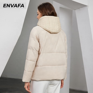 Abrigos de Plumón para Mujer, Chaquetas para Dama, Parkas, Abrigos de Invierno, Parkas Personalizadas con Logotipo, Chaqueta Acolchada Personalizada, ODM al por Mayor - Product Image 5