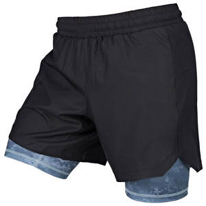 Best Selling High Street Solid MMA <b>Shorts</b> 100% Cotton Waterproof Breathable Elastic Waist Customized Professional Fight Wear - Product Image 2