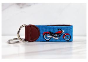 Custom Design Excellent Gift Keychain Puppy Dog Animal Style Fashion Leather <b>Key</b> <b>Holder</b> with Needlepoint Unique <b>Key</b> - Product Image 1