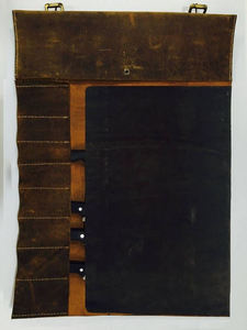 Bolsa de Cuero para Cuchillos de Gran Capacidad, Resistente a Olores, Organizador de Cocina para Restaurante con Correa de Hebilla LSKR-0074 - Product Image 3