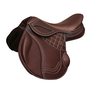 Sillas de Montar para Salto Ecuestre con MOQ Bajo, Diseño Personalizado, Último Estilo, Duraderas, Cómodas, Material de Cuero, Estructura de Madera y Plástico, Personalizables - Product Image 3