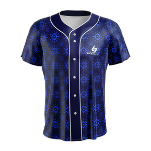 Camiseta de Softbol Personalizada para Mujer, Uniforme de Equipo con Botones, Sublimación, Nombre, Número y Logotipo Personalizados, Ropa Deportiva Transpirable - Product Image 4