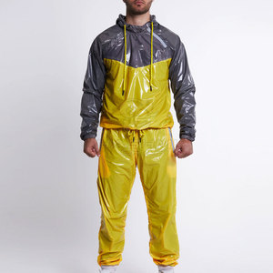Traje de sauna de primera calidad para pérdida de peso para hombres y mujeres, ropa de entrenamiento para sudar con ajuste cómodo. - Product Image 4