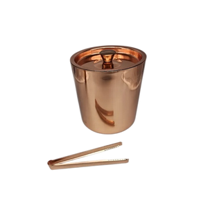 Cubo de Hielo Redondo de Metal, Resistente al Óxido, Diseño Industrial, Enfriador de Bebidas para Fiestas, Enfriador de Botellas de Cerveza y Vino - Product Image 3