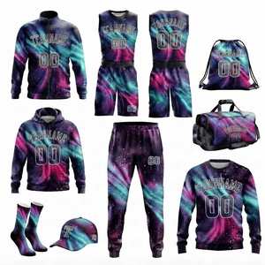 Tenue de basket-ball sur mesure de qualité supérieure, nouveau style, ensemble complet pour équipe, en vente en ligne - Product Image 6