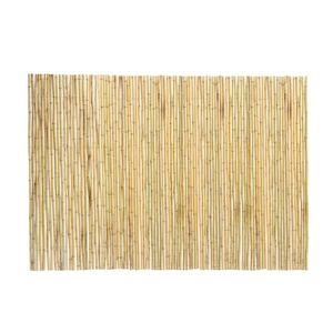 Recinzione in Bambù Naturale per Privacy, 1,8 m di Altezza x 2,4 m di Lunghezza, Ecologica, Spessore 0,75 D, Schermo Decorativo in Bambù con Design Arrotolabile - Product Image 1