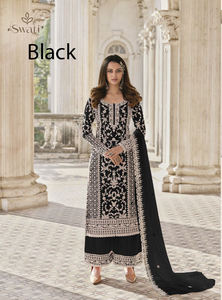 Ropa india y pakistaní, Salwar Kameez, vestido de novia con bordado para damas, listo para usar, ropa de fiesta, éxito de ventas - Product Image 3