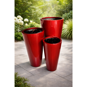 Décoration de jardin, design moderne de luxe, écologique, durable, résistant aux UV, best-seller, pots en fibre de verre - Product Image 1