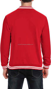 แจ็คเก็ตวาร์ซิตี้สุดเทรนดี้ สไตล์เท่ห์ๆ ผ้าฟลีซ แจ็คเก็ตเบสบอลบอมเบอร์สำหรับฤดูหนาว คุณภาพสูง - Product Image 3