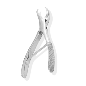 Forceps d'extraction dentaire # 23Sk Mâchoires supérieures et inférieures manuelles en acier inoxydable pour chirurgie dentaire, poignée ergonomique, certifiées CE - Product Image 2