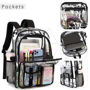 High Quality Eco Friendly Pvc <b>Backpacks</b> Best Selling Pvc <b>Backpacks</b> Trendy Accessories Pvc <b>Backpacks</b> - Product Image 4